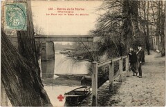 Champigny Pont sur le bras du Moulin
