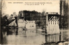Champigny Pont apres la Bataille