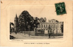 Vitry Le Chateau et Eglise -
													94 Val de Marne
												