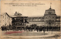 St Maurice depart de la Voiture des Convalescents