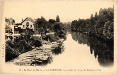 Vue prise du Pont de Chennevieres -
													94 Val de Marne
												