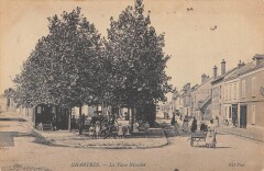 Chartres / La Place Nicochet à Chartres