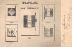 Paris IVe - Drapeaux De La Garde Republicaine - Annee 1899 -
																					75004 Paris 4e
																			