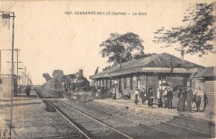 Connere Beille - La Gare - Train