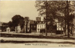 Etampes Vue prise du Jeu de Paume France