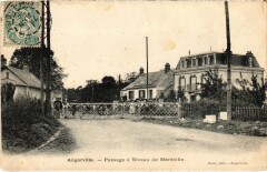 Angerville Passage a Niveau de Mereville France à Angerville