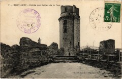 Montlhery Entree des Ruines de la Tour France