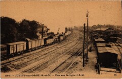Juvisy Vue sur la ligne Plm France