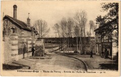 Villiers s Orge Entree de l'Asile de Vaucluse France
