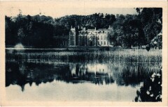 Chamarande Le Chateau, vue prise du Lac France à Chamarande