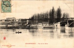 Champrosay Vue de la Seine France