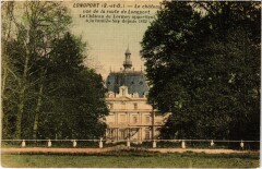 Longpont Le Chateau vue de la route France