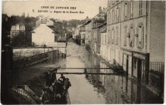Juvisy Aspect de la Grande Rue 1910 France