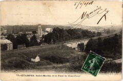 Etampes Saint-Martin et le Pont de Chauffour France