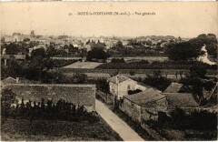 Doué-la-Fontaine vue générale
