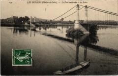 Les Rosiers Pont suspendu