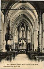 Le Lion d'Angers Interieur de l'Eglise -
																					49100 Angers
																			