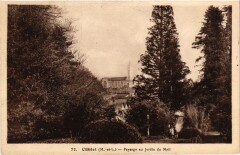 Cholet paysage au Jardin du Mail à Cholet