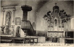 Les Gardes eglise paroissilae Autel
