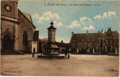 Mazé Place et Mairie