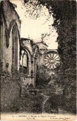 Angers Ruines de 'Eglise -
																					49100 Angers
																			
