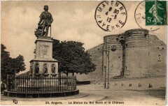 Angers Statue du Roi René à Angers