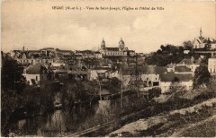 Segré vue de Saint-Joseph -
													49 Maine et Loire
												
