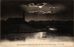 Le Louroux Béconnais Au clair de lune