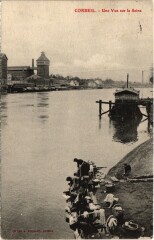 Corbeil Une vue sur la Seine France