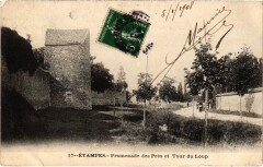 Etampes Promenade des Pres et Tour du Loup France
