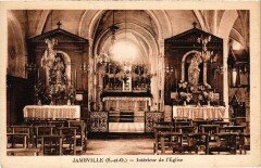 Jambville Interieur de l'Eglise France