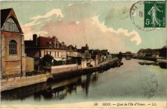 Sens Quai de l'ile d'Yonne -
													89 Yonne
												
