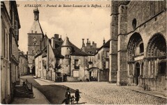 Avallon Portail de Saint-Lazare à Avallon