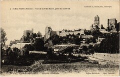 Chauvigny vue générale