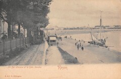 Royan - Le Boulevard Lessore Et La Grande Conche - Train à Royan