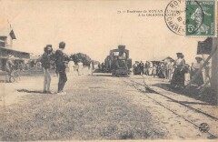 Env.de Royan - L'Arrivee Du Train A La Grande Cote à Royan