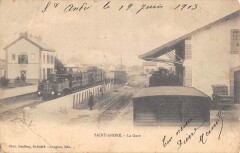 Saint Andre De L'Eure - La Gare - Train