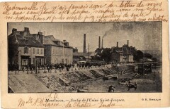 Montlucon - Sortie de l'Usine Saint-Jacques à Montluçon
