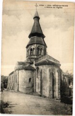 Neris-les-Bains - L'Abside de l'Eglise à Néris-les-Bains