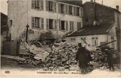 Courbevoie Rue Louis-Blanc, Maison ecroulee France à Courbevoie