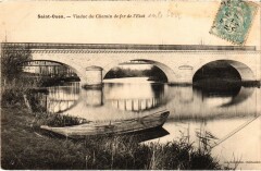 Saint-Ouen Viaduc du Chemin de fer de l'Etat France à Saint-Ouen