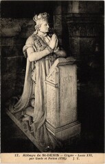 Saint-Denis Crypte, Louis Xvi par Gaule et Petitot France -
																					93210 Saint-Denis
																			