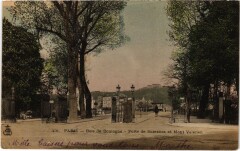Carte postale ancienne Bois de Boulogne - Porte de Suresnes et Mont-Valérien
                                                                     à Paris 16e
                                