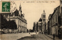 Saint-Denis La Place Victor-Hugo France à Saint-Denis