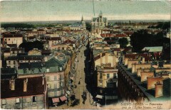 Saint-Denis Panorama pris de l'Eglise Neuve France à Saint-Denis