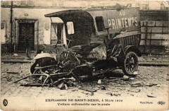 Saint-Denis Voiture automobile s la route France à Saint-Denis