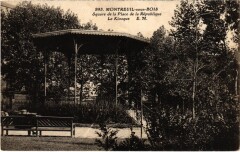 Montreuil Square de la Place,Le Kiosque France à Montreuil