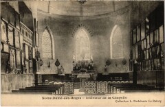Notre-Dame des Anges Interieur de la Chapelle France