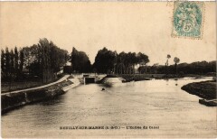 Neuilly-s-Marne L'Entree du Canal France