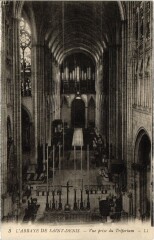 Saint-Denis Vue prise du Triforium France à Saint-Denis